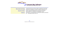 Desktop Screenshot of crescentbaysoftware.com