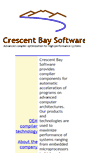 Mobile Screenshot of crescentbaysoftware.com